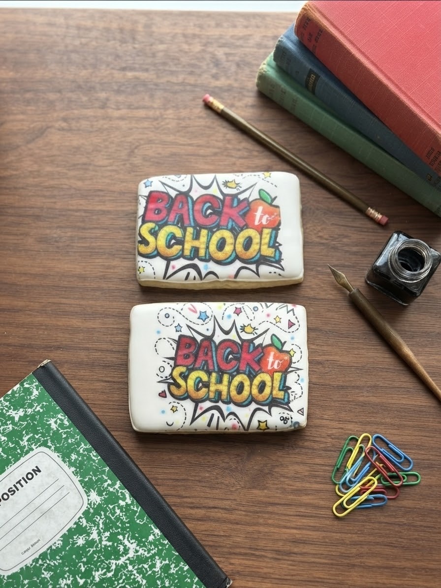 Back to School Sugar Cookies