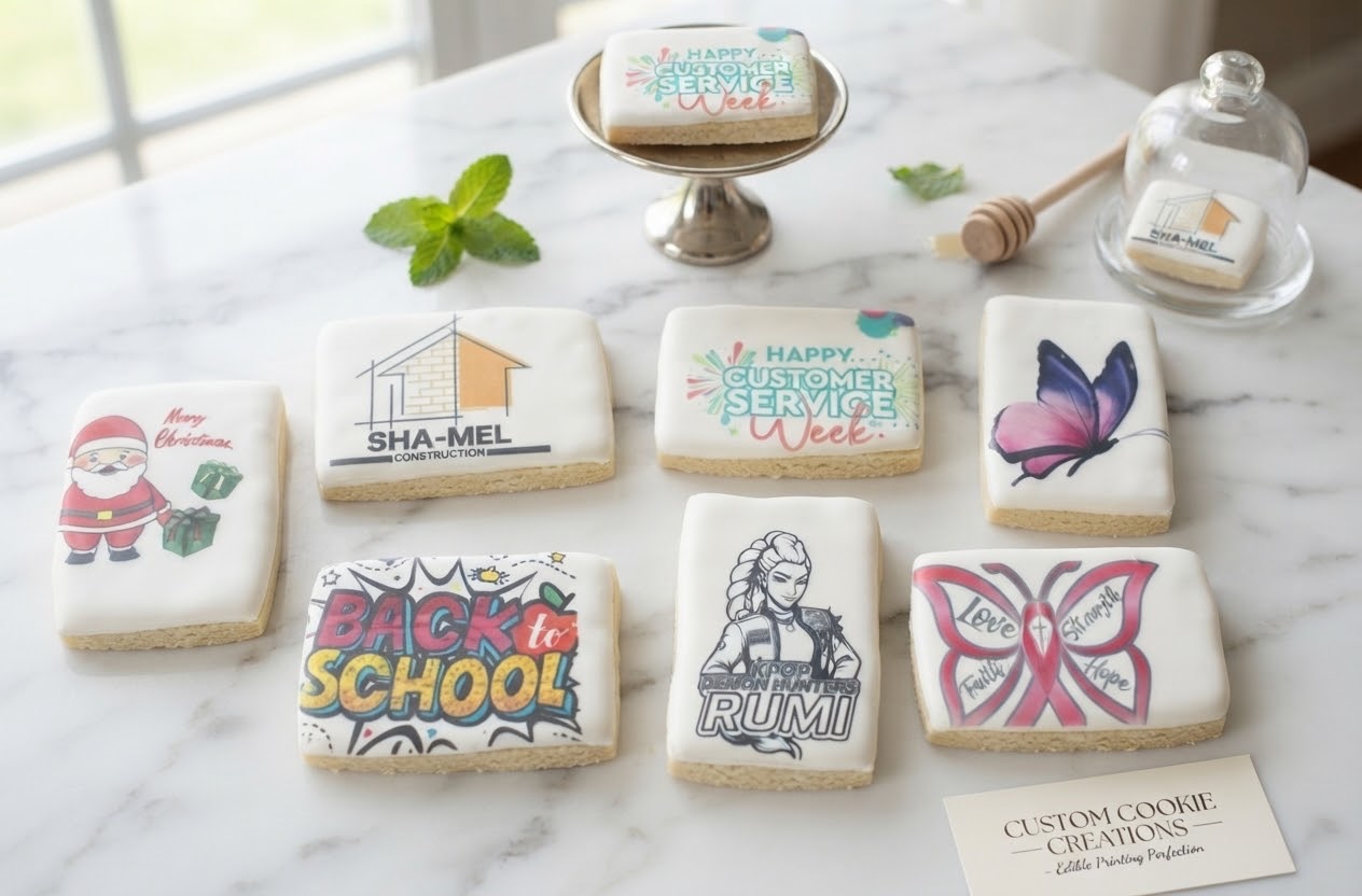 Custom Logo cookie