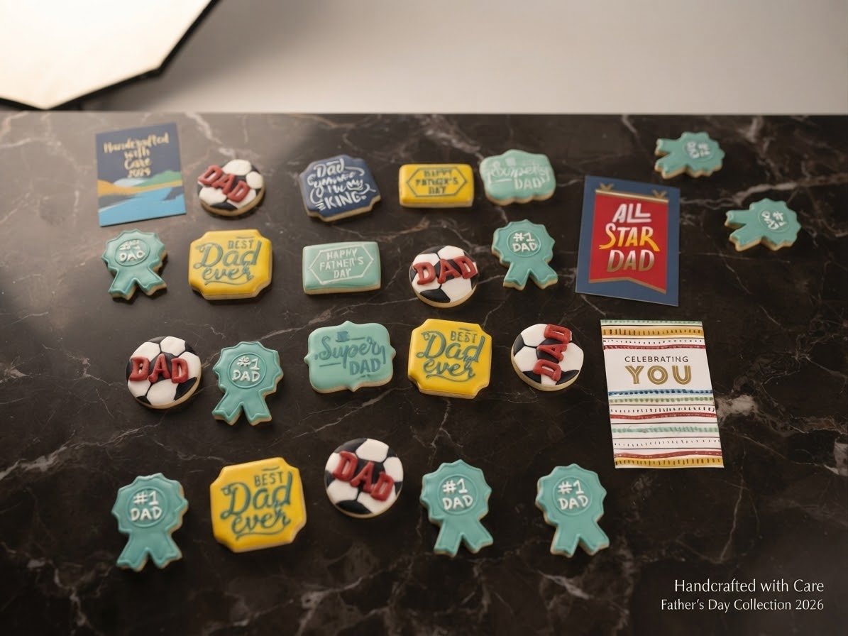Father's Day Sugar Cookies